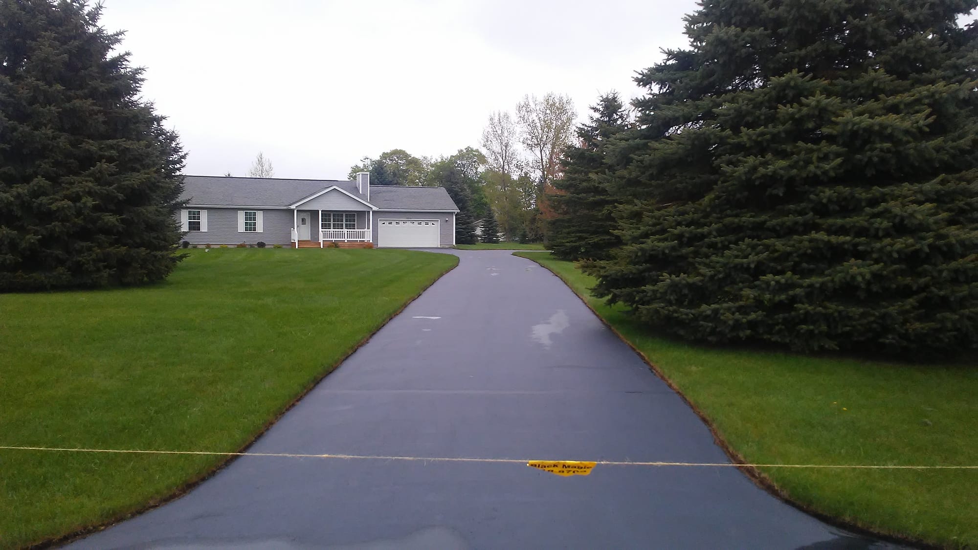 Residential driveway