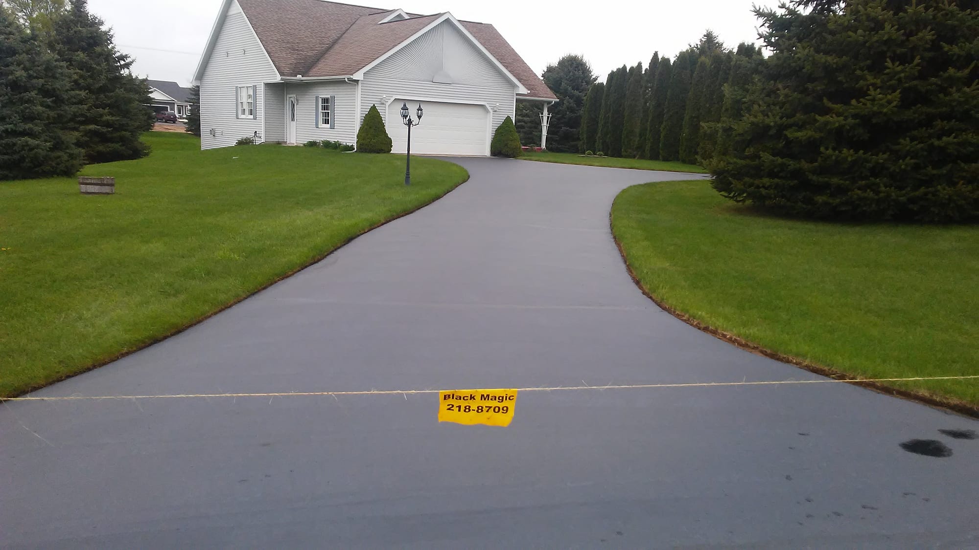 Residential driveway