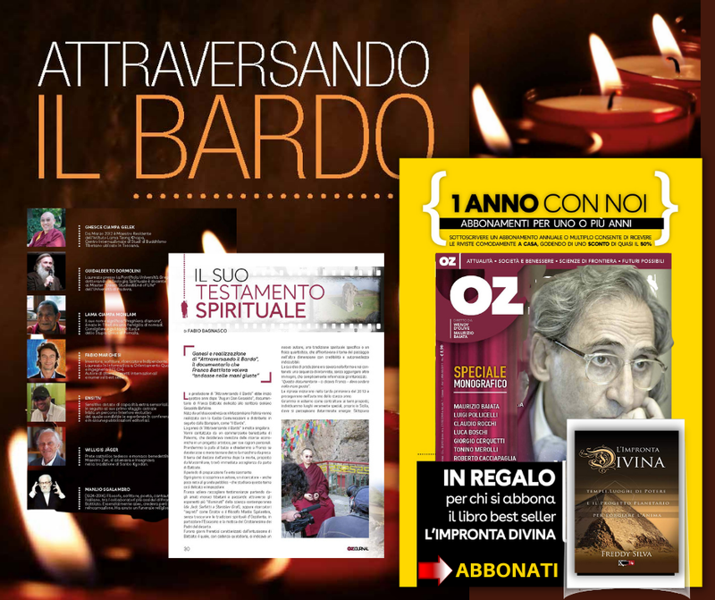 IL SUO TESTAMENTO SPIRITUALE