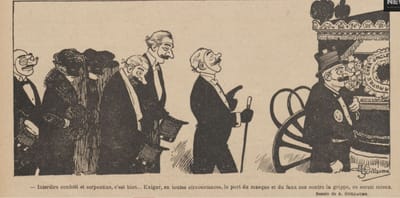 Against the "Spanish flu", the world was covered in masks