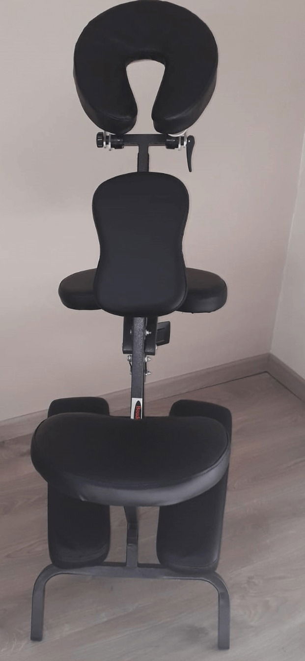 Massaggio su Sedia Ergonomica
