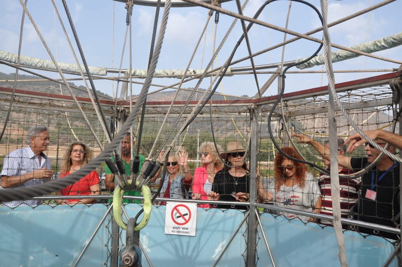 כדור פורח ראש פינה והטבע המדהים בצפון