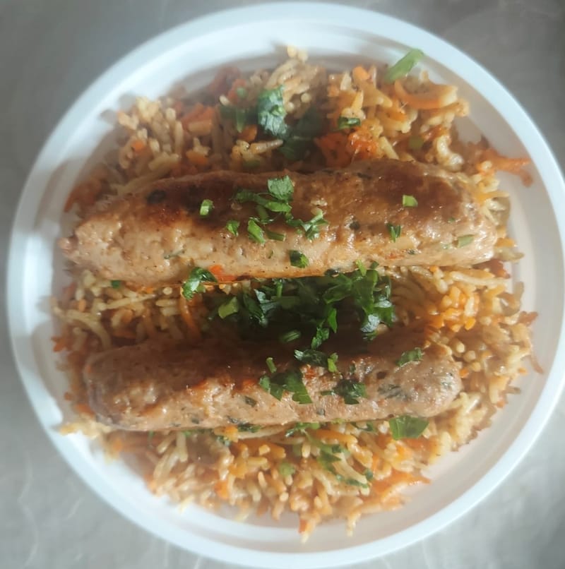 Chicken Kebab Biryani Box