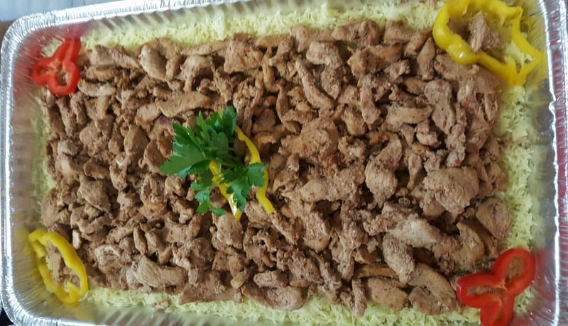 Chicken Shawarma Over Rice