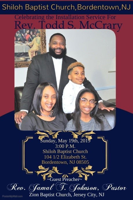 Pastor Installation Service