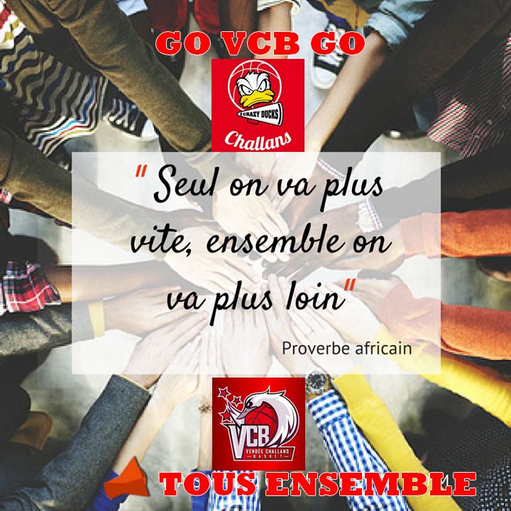 Tous ensemble derrière la Team VCB... Rejoignez-nous !