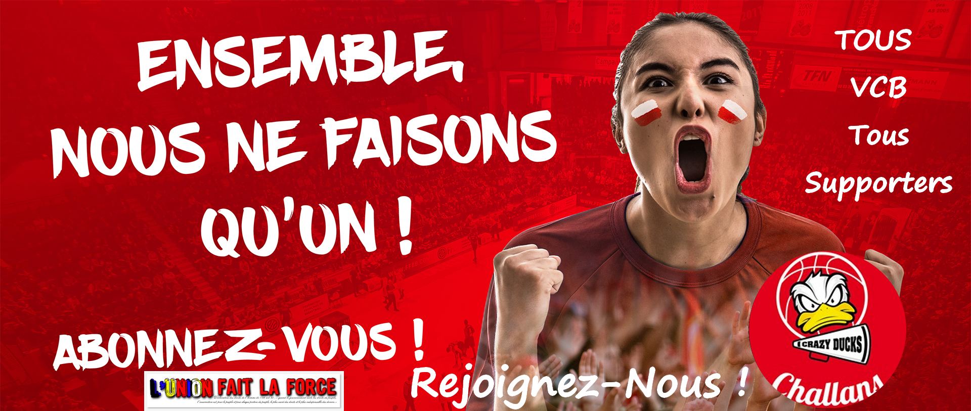 TOUS VCB ! TOUS SUPPORTERS !