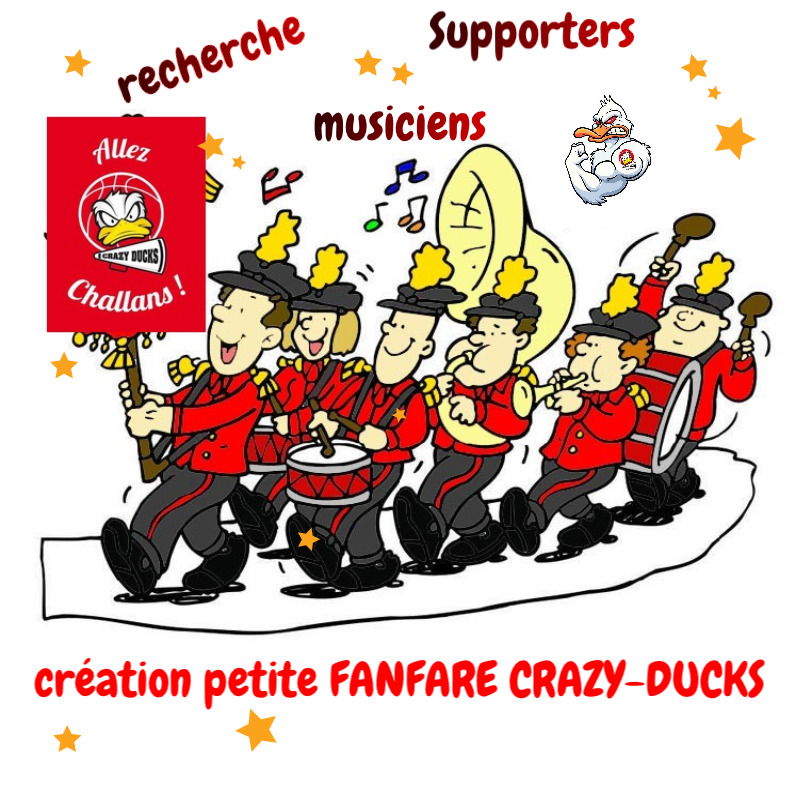 Lancement d'une petite fanfare !