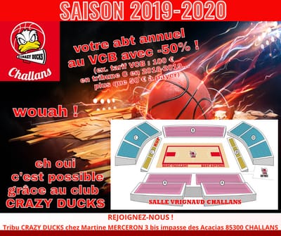 Nouvelle saison... pensez à votre abonnement VCB !