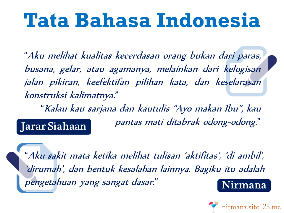Tata Bahasa Indonesia