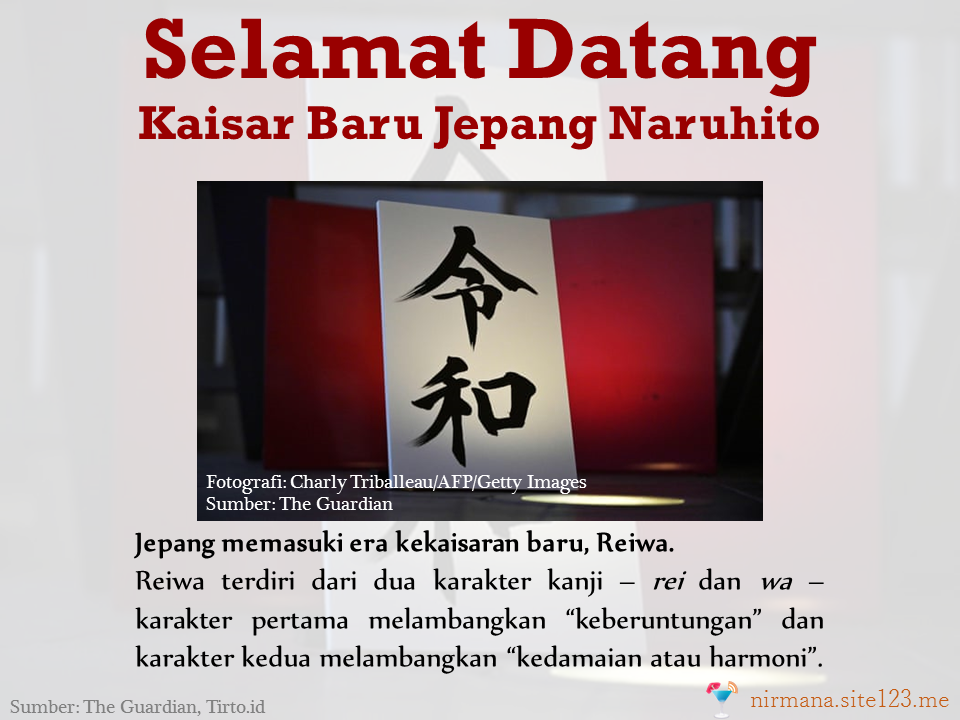 Kaisar Baru Jepang Naruhito