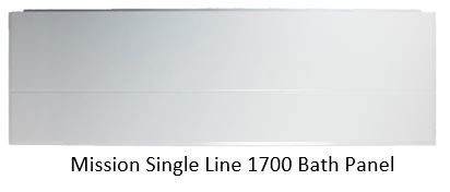 Mission - Single Line Bath Panel