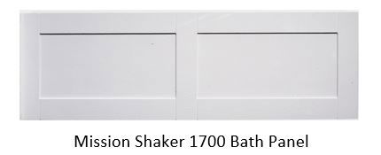 Mission - Shaker Bath Panel