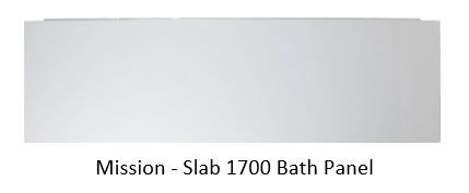 Mission - Slab Bath Panel BPSL17GW