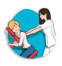 Massage assis en entreprise