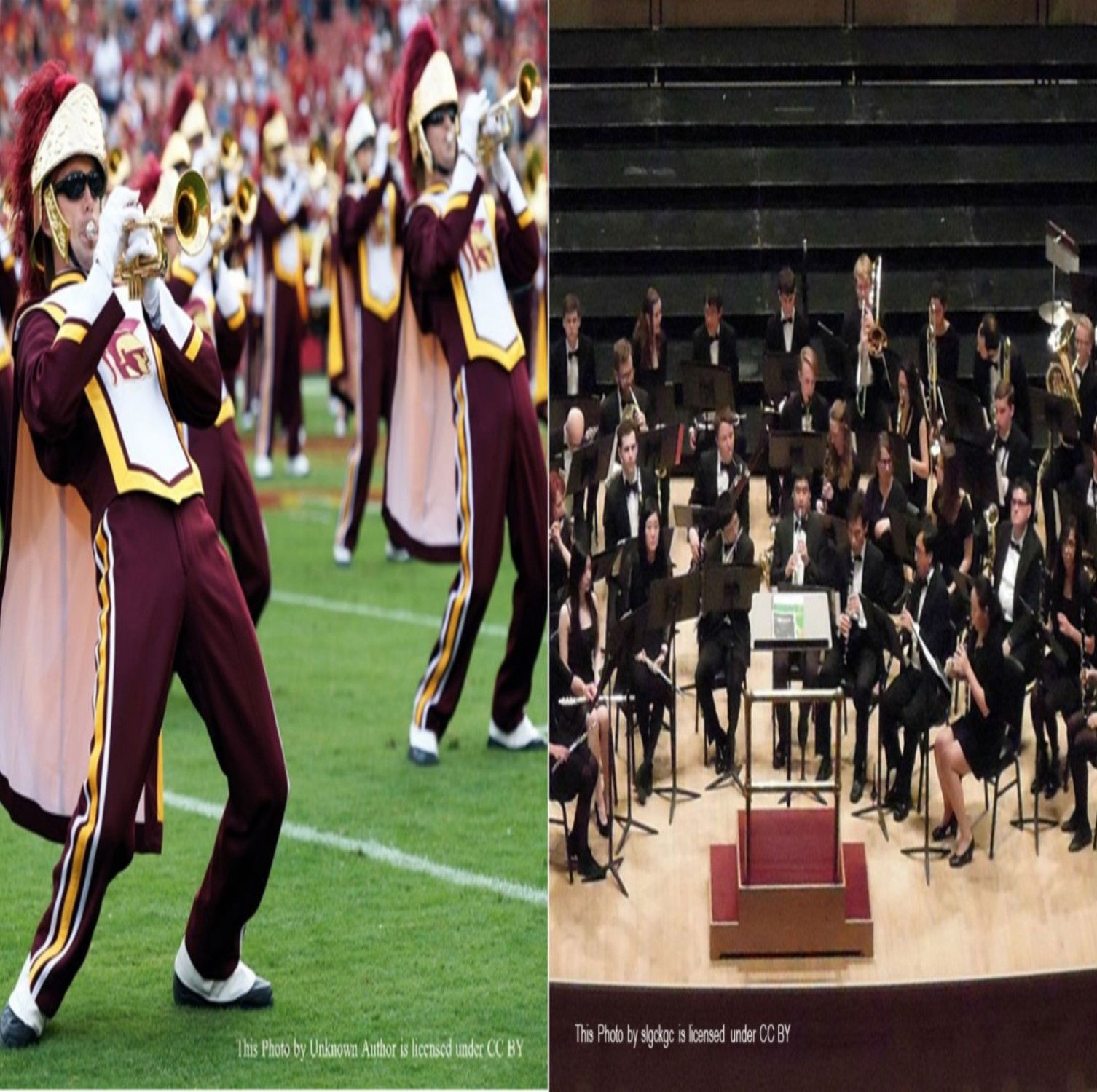 The Unique Physical Demands of Marching Band vs. Concert Band