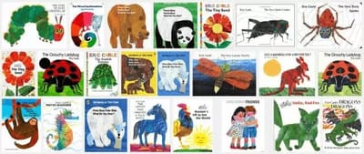 只知道《好饿的毛毛虫》？其实他好看的绘本多着呢！