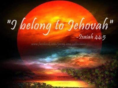 Somos pertenencia de Dios