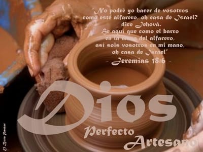 En las manos del Alfarero.