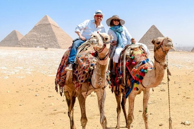 Half day Guided tour to Giza pyramids Sphinx with 1 Hour Camel ride