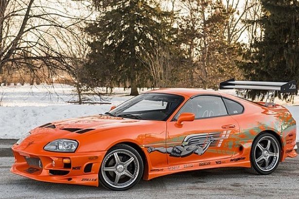 SJB Classic Article - Paul Walker’s Toyota Supra Sells for £120,000 at Auction.