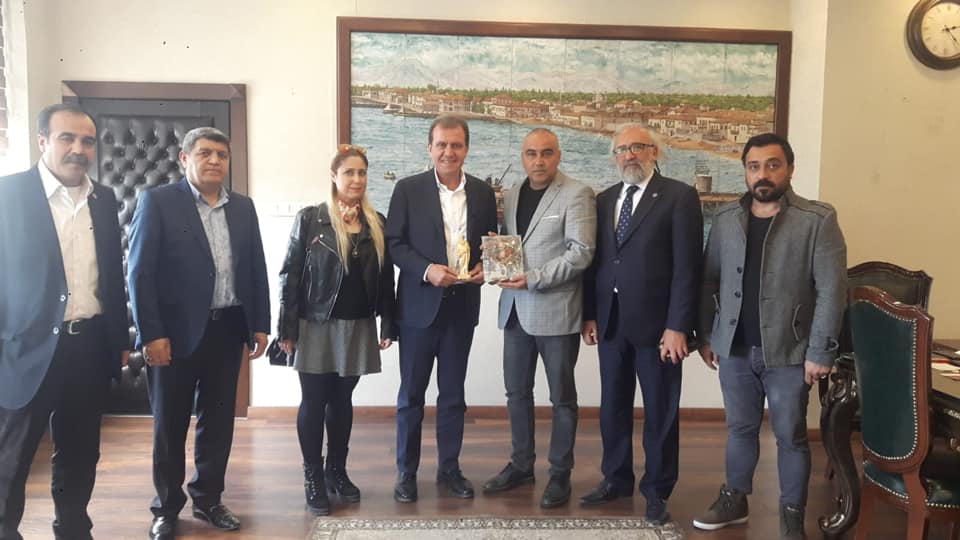 MEDYAD YÖNETİCİLERİNDEN BAŞKAN SEÇER'E ZİYARET