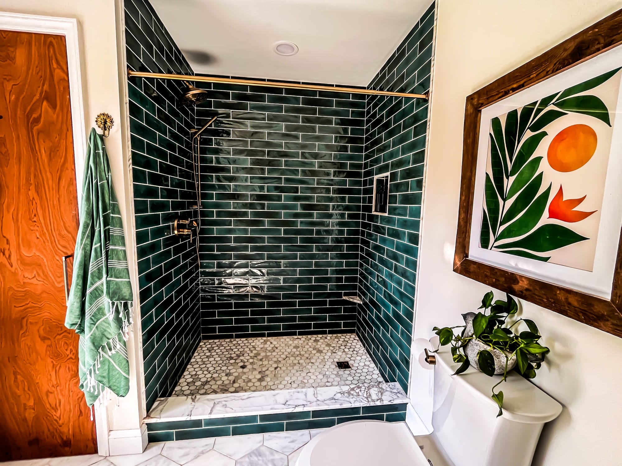 Weaverville bathroom remodel