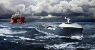 New ship types. Enviromentally freindly, semi and fully autonomous ships with new technologies. image