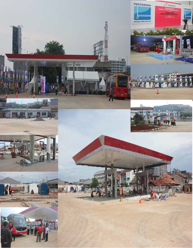 Engineering, Procurement and Construction of Gas Fuel Stations (SPBG -CNG) Project, Daan Mogot, Jakarta - Indonesia