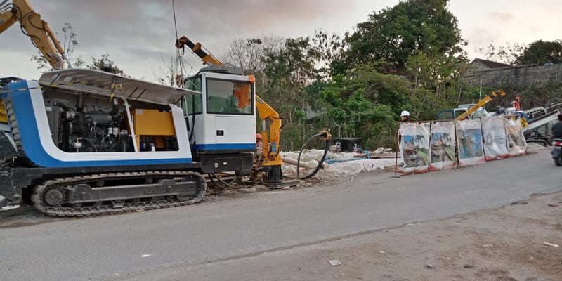 Horizontal Directional Drilling (HDD) - Underground Cable, SKTT 150 KV, Procurement and Construction Services Project, Pecatu - Nusa Dua.