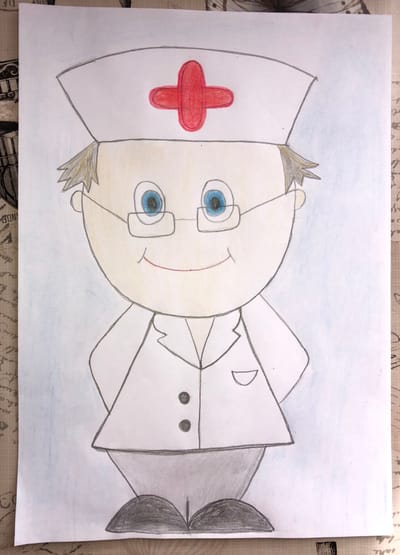 Мастер-класс по рисованию «Мой любимый доктор»