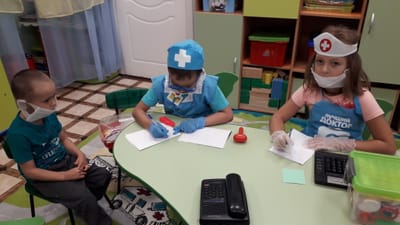 Фотоотчет о сюжетно-ролевой игре «Больница»