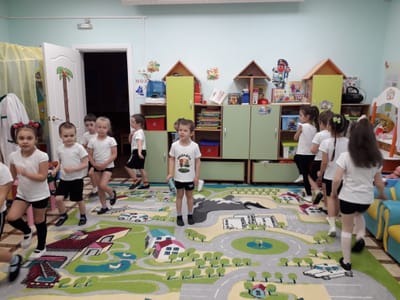 Фото и видео отчет "Утренняя зарядка  «Эколята – дошколята в гостях в старшей группе»