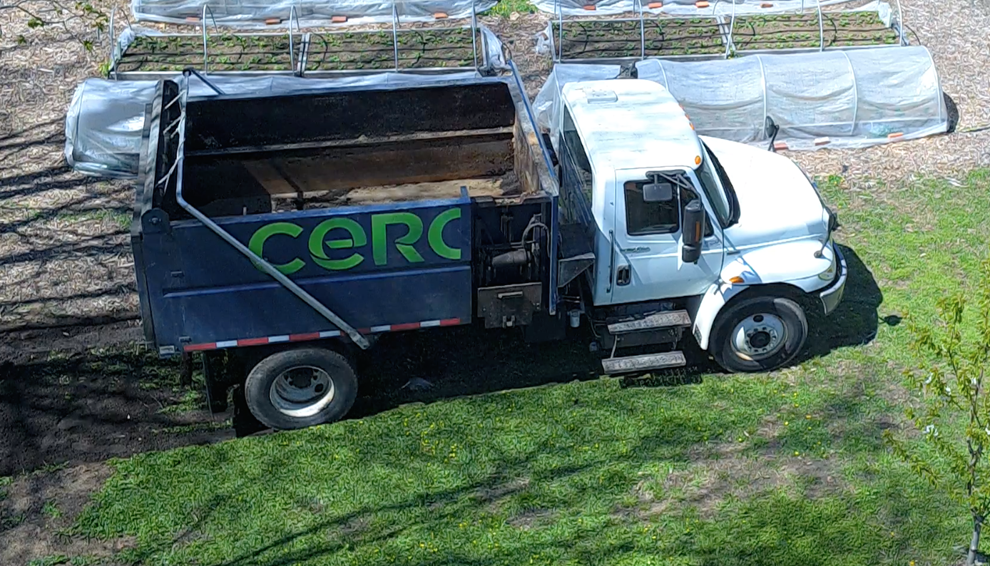 New truck bought with loan provided by the Cleveland Co-op Fund