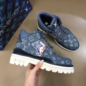 Louis Vuitton +NBA Exclusive Canvas Boot