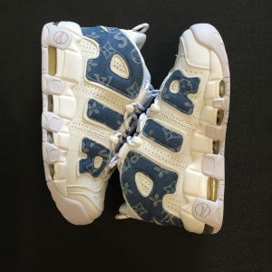 Louis Vuitton +Supreme X Nike Air More Up -Tempo - Mens