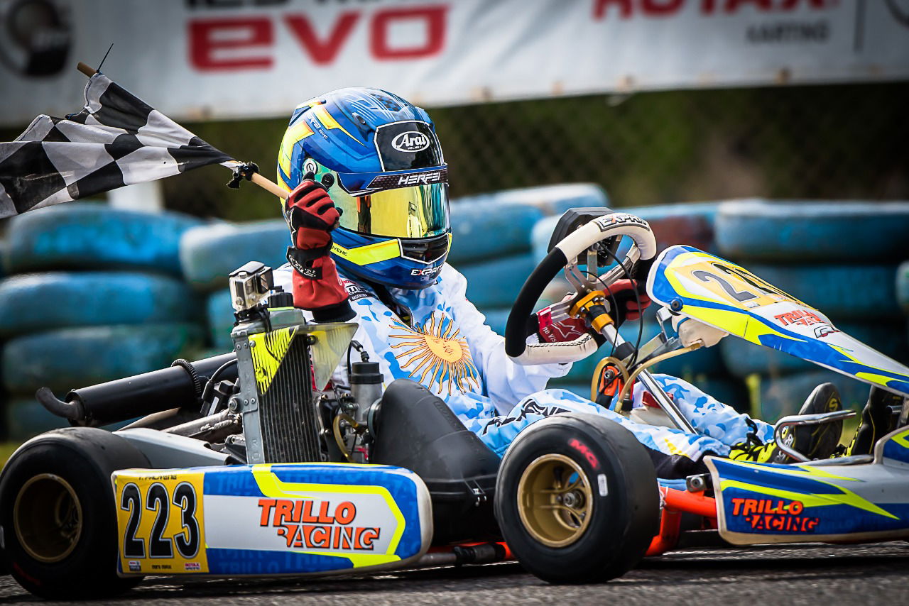 Thiago Falivene: Sin rivales, volvió a ganar todo lo que habia en juego