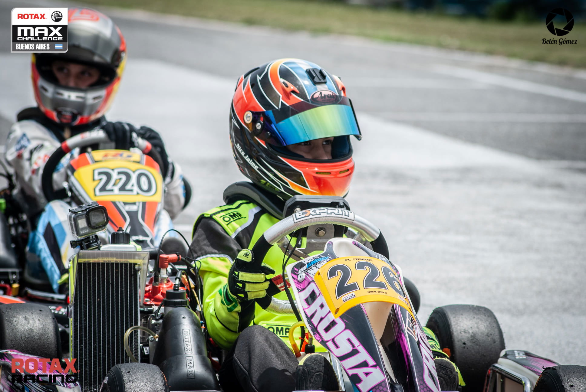 NICOLAS JAIME: CERRÓ SU PRIMER AÑO DE ROTAX ARRIBA DEL PODIO