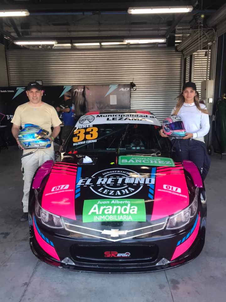 Junto a "Baldi" Coronas, Valen corrió en Villicum