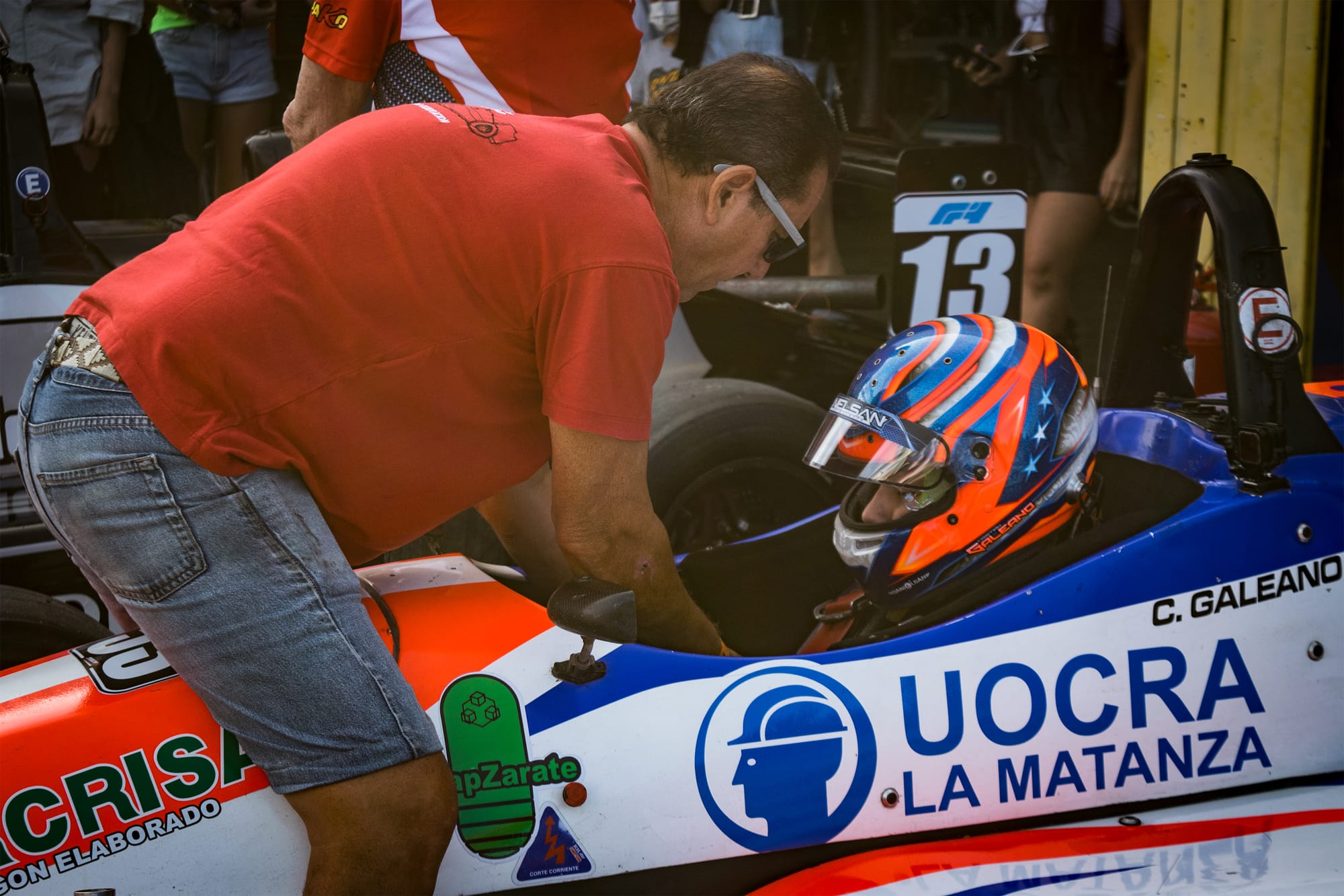 Cristian Galeano se metió entre los mejores 5 en su debut en la Formula 4 Nueva Generación