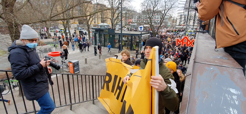 En manifestation för sanningen