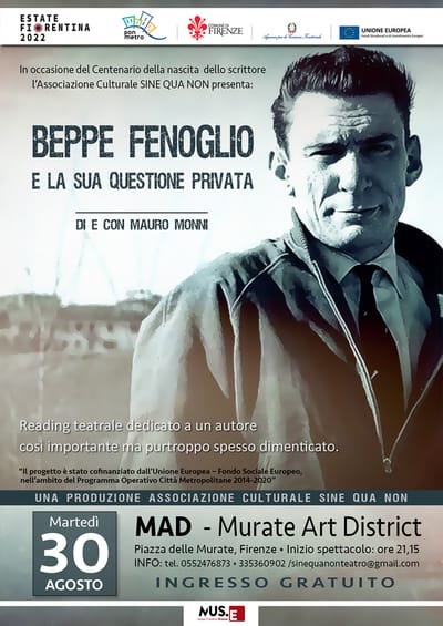 BEPPE FENOGLIO E LA SUA QUESTIONE PRIVATA image