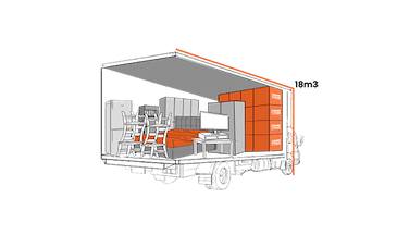 3.5t Van 600 cuft / 18m3