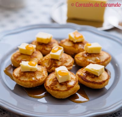 Comida Holandesa: POSTRE POFFERTJES