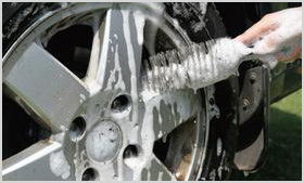 Method of properly washing the wheel