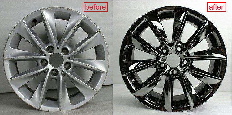 Aluminum alloy wheel plating process