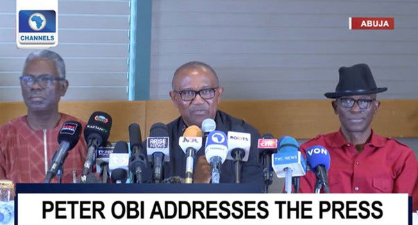 The presidential candidate of the Labour Party, Mr Peter Obi, has faulted the conduct of the 2023 general elections.
