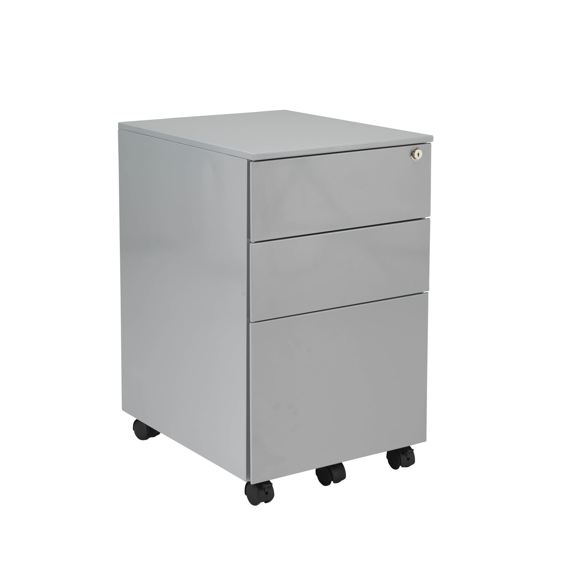 3 DRAWER STEEL UNDER DESK PEDESTAL