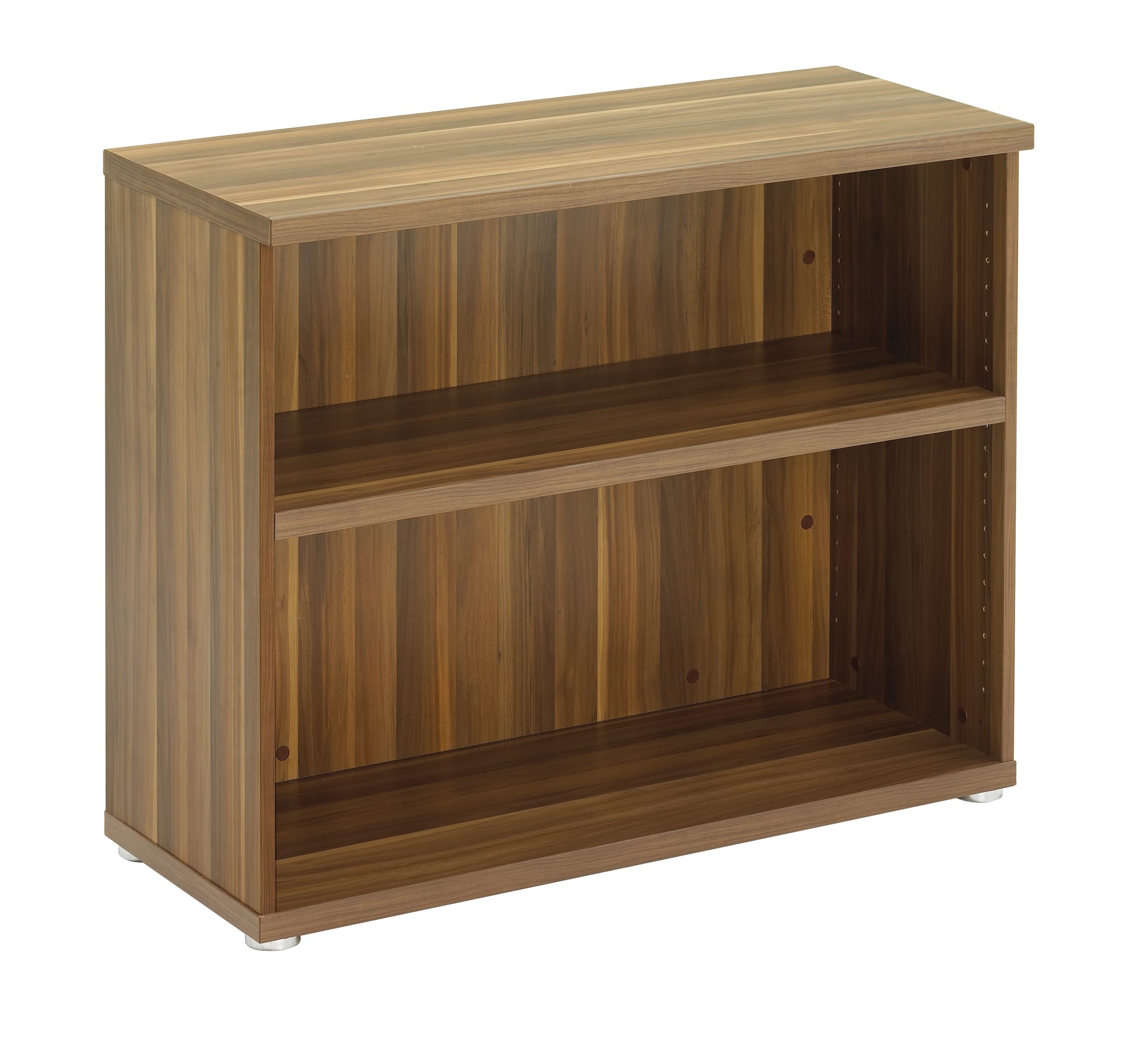 DARK WOOD 800MM H BOOKCASE