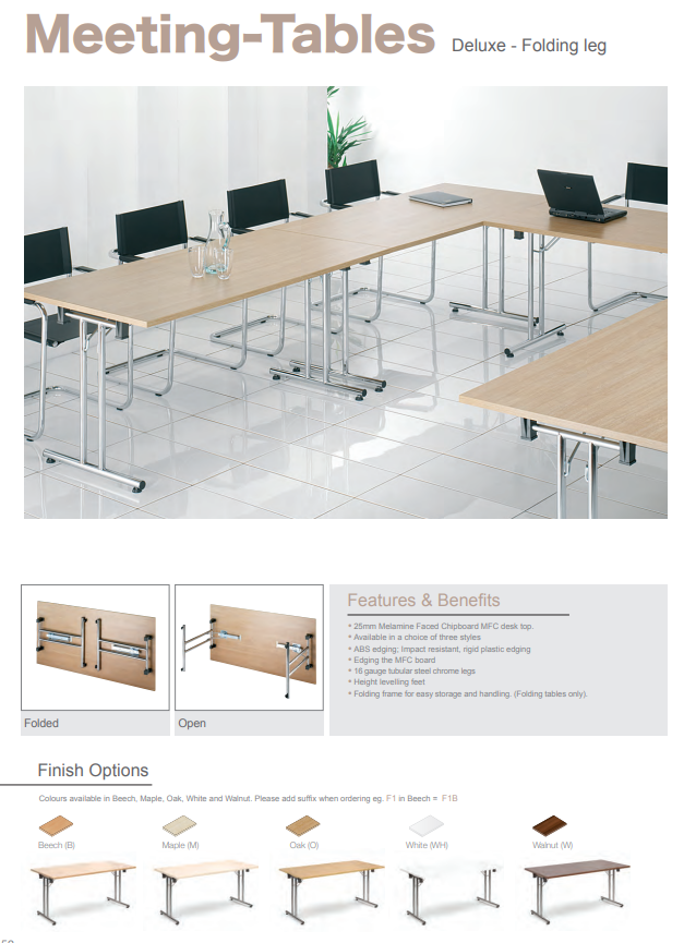 DESKS AND OFFICE TABLES